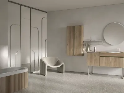 Mobile da Bagno a terra BIK BK13 di Compab