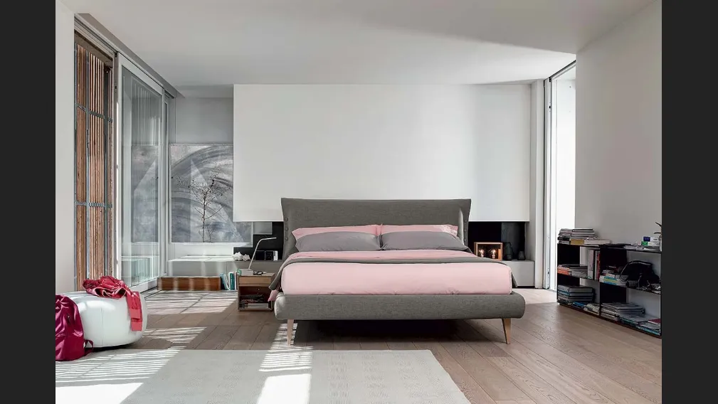 Letto Grant con secret box di Bontempi Letti Design